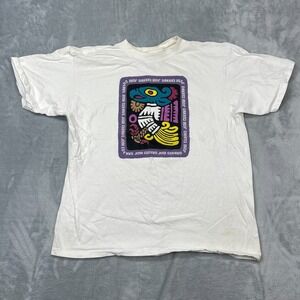 Jose Cuervo T-Shirt Mens XL White PreShrunk Cotton USA Made Graphic Power‎ Tee